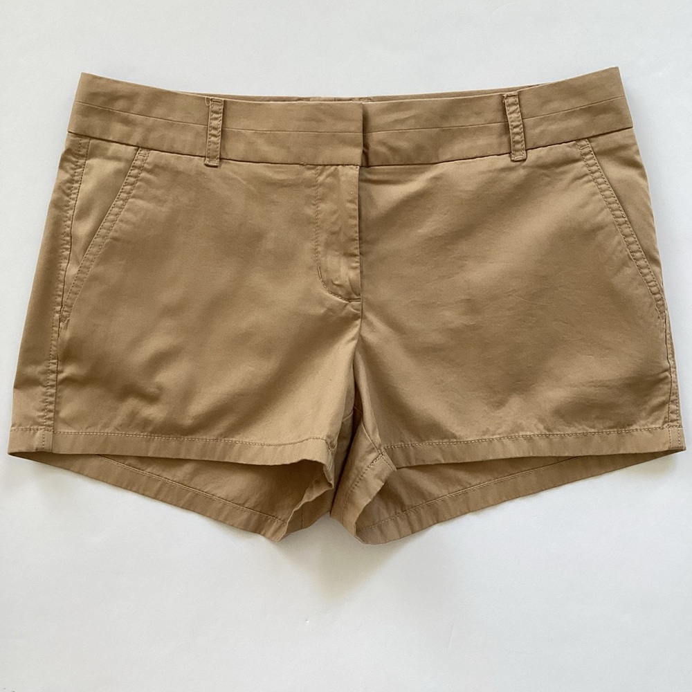 J. Crew Broken In Chino Khaki Shorts Size 6